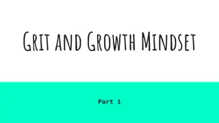 Exploring Grit and Growth Mindset in Education