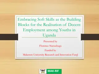 Embracing Soft Skills for Youth Employment in Uganda