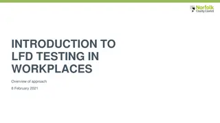 Implementation of LFD Testing in Workplace Settings