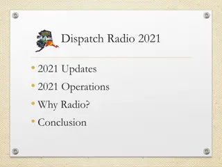 Dispatch Radio 2021: Updates, Operations, and Why Radio Matters