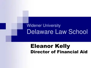 Financing Your Legal Education at Widener University Delaware Law School