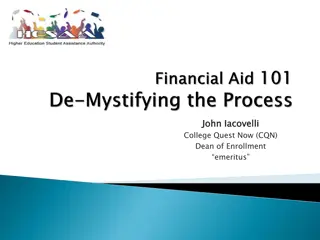 Higher Education Student Assistance Authority - Financial Aid Overview