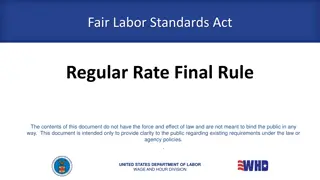 Regular Rate Calculation under Fair Labor Standards Act