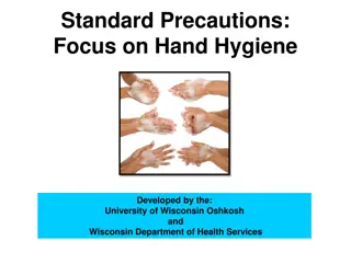 Infection Control and Hand Hygiene Guidelines in Healthcare Settings