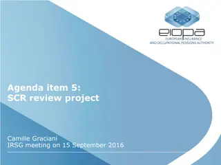 Review Project on Solvency Capital Requirement Standard Formula