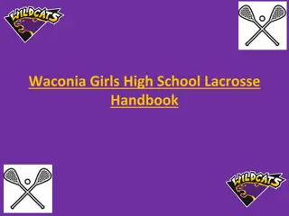 Waconia Girls High School Lacrosse Handbook