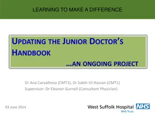 Enhancing Junior Doctors' Handbook for Better Training