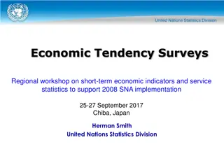 Handbook on Economic Tendency Surveys: Best Practices and Principles