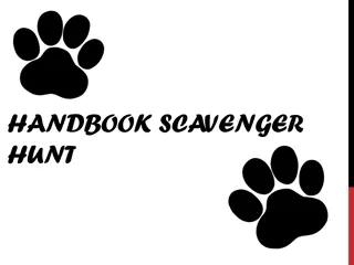 Student Handbook Scavenger Hunt