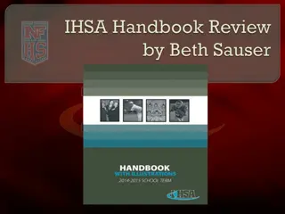 IHSA Handbook: Ensuring Equitable Participation in Interscholastic Athletics