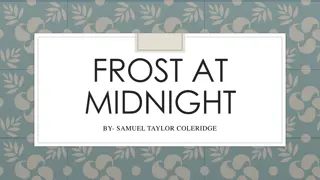 Frost at Midnight by Samuel Taylor Coleridge