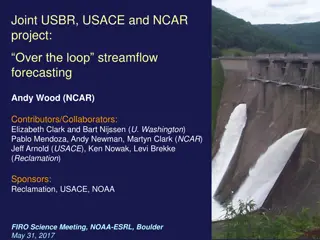 Over-the-Loop Streamflow Forecasting Project Summary