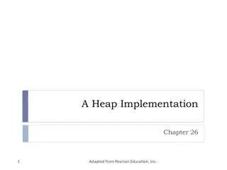 Heap Data Structure Implementation