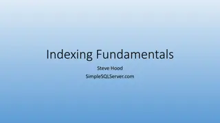 Indexing Fundamentals in Simple SQL Server