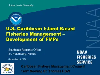 Fisheries Management Development in U.S. Caribbean Islands