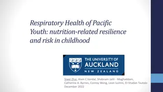 Nutrition-Related Resilience and Risk in Pacific Youth Respiratory Health