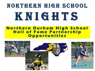 Northern High School Marketing Opportunities and Hall of Fame