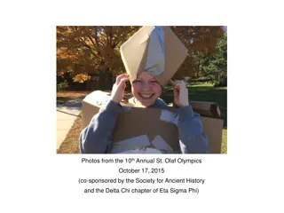 Exciting Highlights from the 10th Annual St. Olaf Olympics