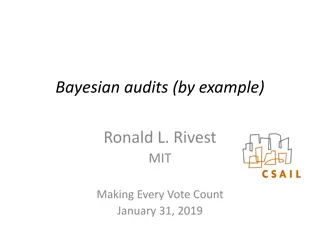 Understanding Bayesian Audits in Election Processes