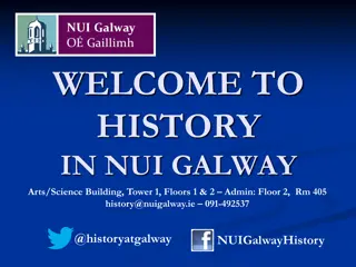 Welcome to History Department - NUI Galway: Information and Modules