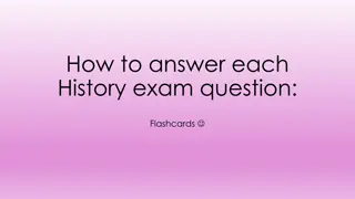 Effective Strategies for Tackling History Exam Questions