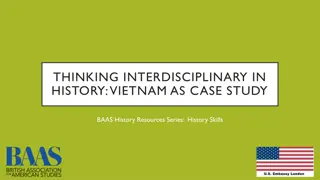 The Interdisciplinary Approach Through the Vietnam War