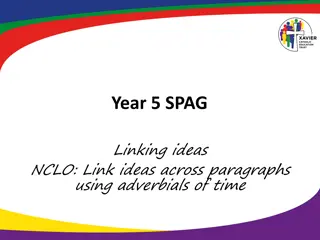 Enhancing Writing Flow with Adverbials of Time and Frequency in Linking Ideas Across Paragraphs