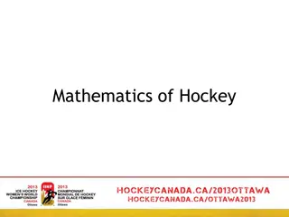 The Mathematics of Hockey Surfaces