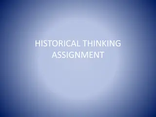 Key Historical Events and Perspectives