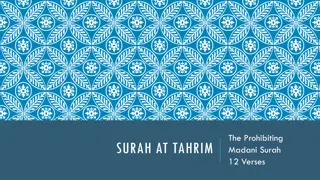 Lessons from Surah At-Tahrim: A Story of Repentance and Faith