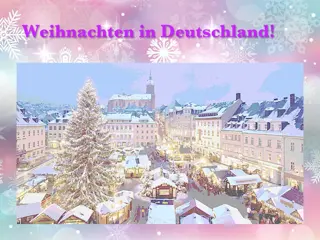 Christmas Traditions in Germany