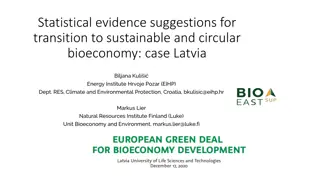 Statistical Evidence for Transition to Sustainable Circular Bioeconomy in Latvia