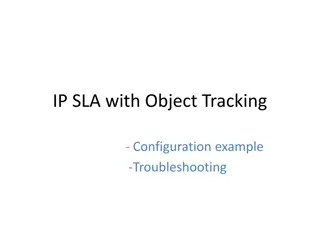 Configuration Examples for IP SLA with Object Tracking