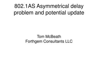 Asymmetrical Delay in Networking