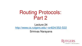 Internet Routing Protocols