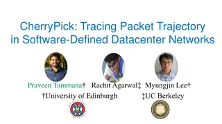 Enhancing Network Debugging with CherryPick in Software-Defined Datacenter Networks