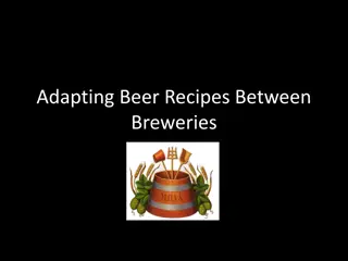 Navigating Challenges in Adapting Beer Recipes Across Breweries