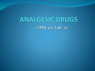 Pain and Analgesics in Medical Science