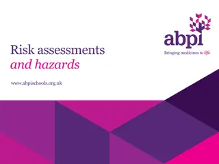 Risk Assessments and Hazards in Everyday Life