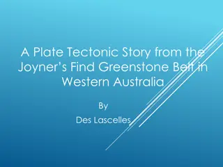 The Plate Tectonic Story of Joyner's Find Greenstone Belt in Western Australia