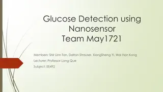 Disposable Glucose Nanosensor Development Project