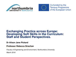 Developing Soft Skills in Curriculum: Staff & Student Perspectives