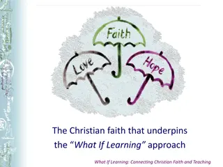 Exploring the Christian Faith in What If Learning