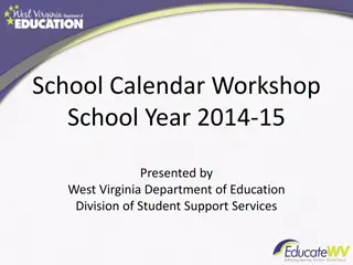 Legislative Changes in School Calendar Policies