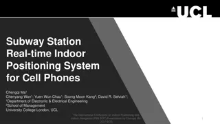 Real-time Indoor Positioning System for Subway Stations