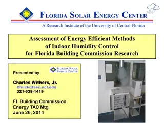 Energy-Efficient Indoor Humidity Control for Florida Homes with Mechanical Ventilation