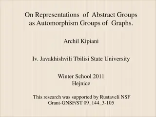 Representation of Abstract Groups through Graphs