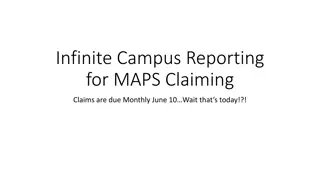 Streamlining MAPS Claiming Process in Infinite Campus