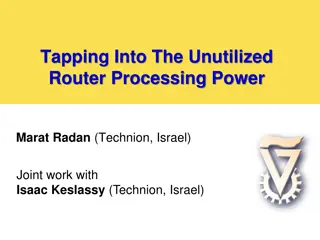 Unleashing Router Processing Power: A Revolutionary Approach