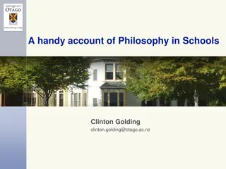 Philosophy in Schools: A Comprehensive Overview